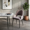 Benalla Solid Wood With Fabric Dining Chair