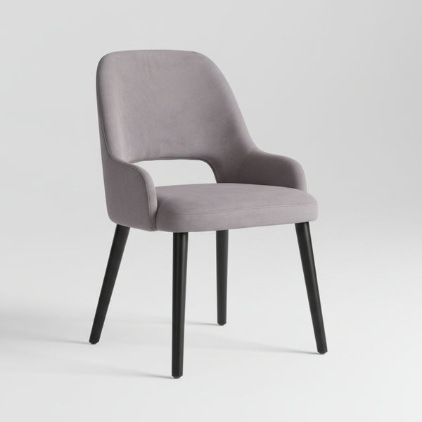 Benalla Solid Wood With Fabric Dining Chair