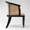 Bhisho Rattan Sheesham Wood Accent Chair