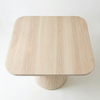 Bilbao Oak Wood Square Dining Table