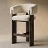 Bitola Modern Wooden Bar Chair (Single Chair)