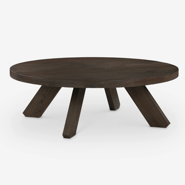 Blackall Round Oak Wood Coffee Table