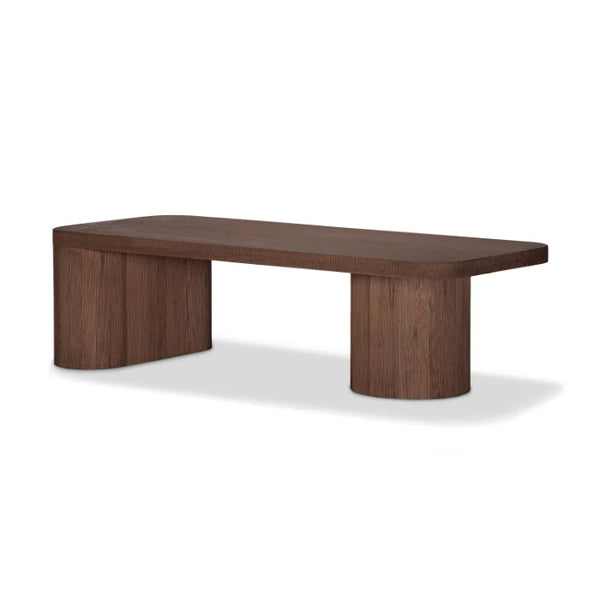 Boston Modern Clean Solid Wood Coffee Table