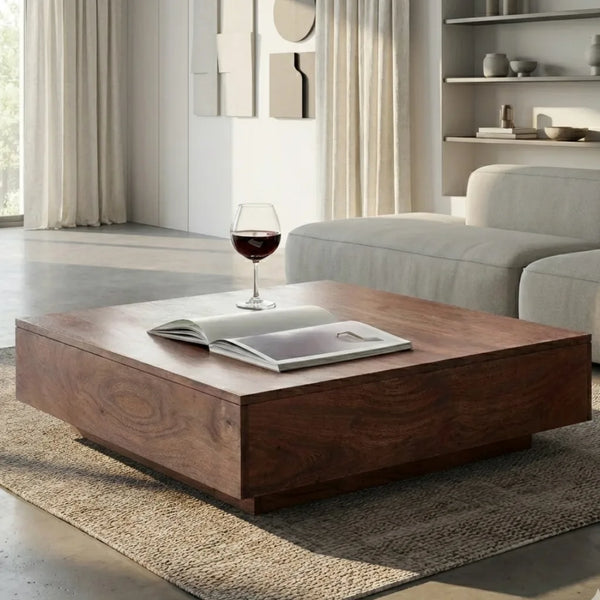 Branson Sheesham Wood Coffee Table