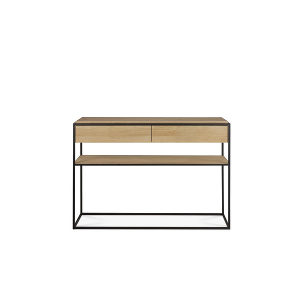 Brasilia Oak Wood Console Table