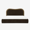 Brisbane Oak Wood Platform Bed-All Sizes