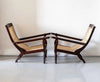 Traditional Classic Rattan Armchair with Cane