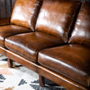 Bruges 3 Seater Leather Sofa