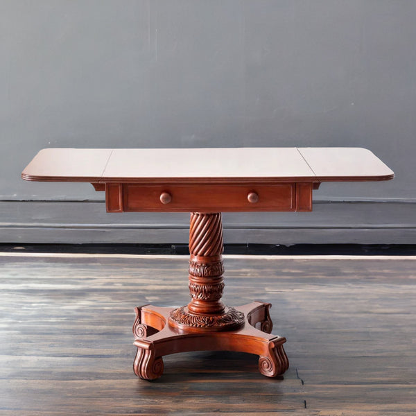 Bruges Teakwood Bed Side Tables With 1 Drawer
