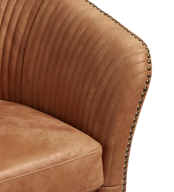 Brunei Vintage 2 Seater Leather Sofa