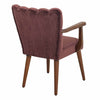 Bulimba Solid Wood Velvet Arm Chair