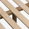 Bunbury Solid Oak Wood Platform Bed-All Sizes