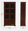 Classic Sheesham Wooden Crockery Unit in Provincial Teak Finish