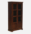 Classic Sheesham Wooden Crockery Unit in Provincial Teak Finish