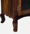 Sheesham Wood Crockery Unit in Provincial Teak Finish
