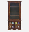 Classic Sheesham Wood Crockery Unit in Provincial Teak Finish