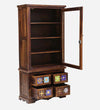 Classic Sheesham Wood Crockery Unit in Provincial Teak Finish