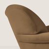Cagliari Curved Velvet Sofa