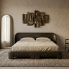 Cagliari Solid Wood Modern Bed-All Sizes