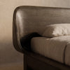 Cagliari Solid Wood Modern Bed-All Sizes