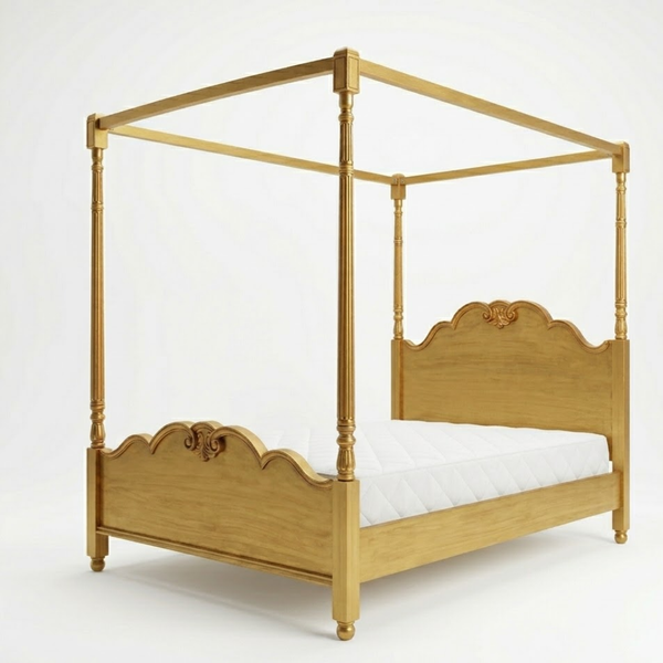 Caledon Solid Wood Poster Bed -All Sizes
