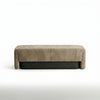 Canillo Solid Wood Upholstered Bench