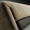 Canillo Solid Wood Upholstered Bench