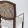 Canungra Rattan Solid Wood Arm Chair