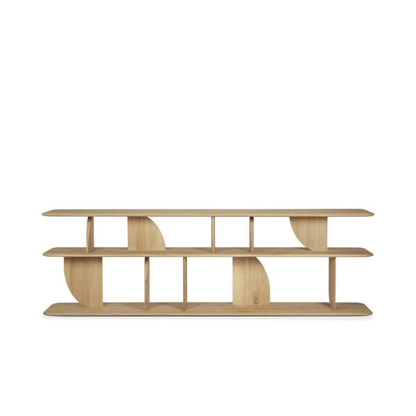 Caracas Oak Wood Console Table