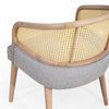 Carindale Rattan Solid Wood Arm Chair