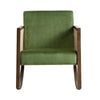 Carindale Solid Wood Rattan Rocking Armchair