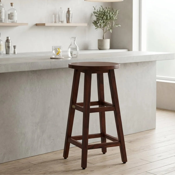 Carlisle Wooden Cafe Chair / Bar Stool - Honey Oak Finish