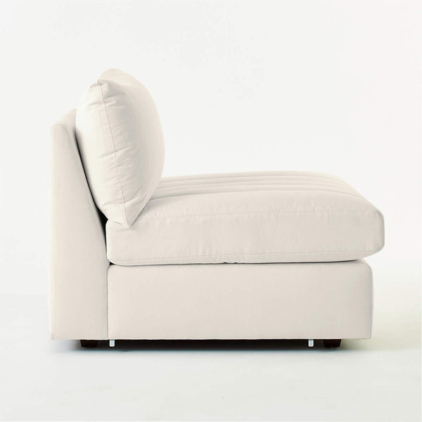 Carnarvon Performance Fabric Accent Chair - White