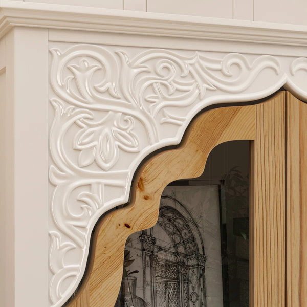 Cartagena Solid Wood Display Unit