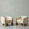 Casar Fabric Upholstered Accent Chair