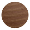 Castries Solid Walnut Round Coffee Table