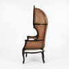 Cayenne Solid Wood Rattan Wing Chair