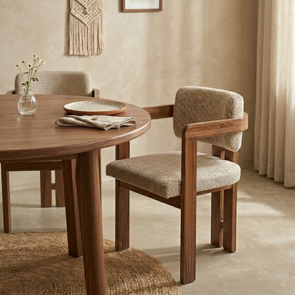 Celine Designer Teak Wood Dining Chair
