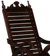 Ceres Sheesham Wood Rocking Chair in Provincial Teak Finish