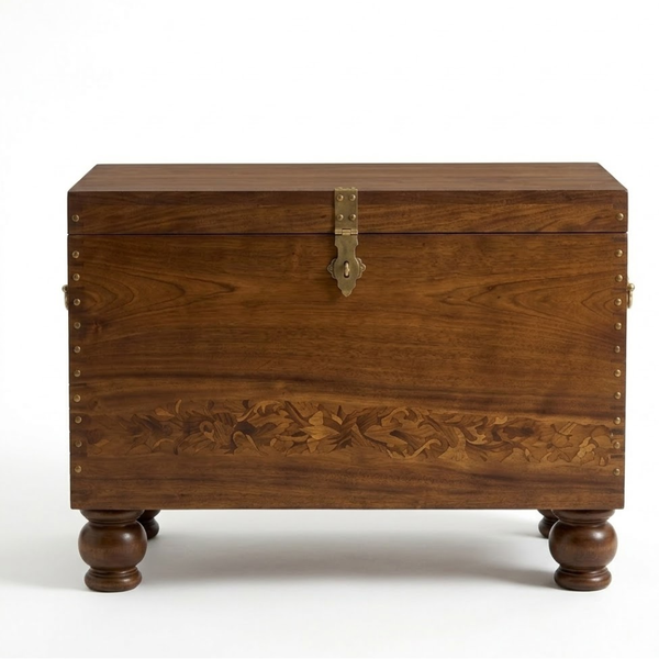 Cetinje Solid Wood Trunk Side Board