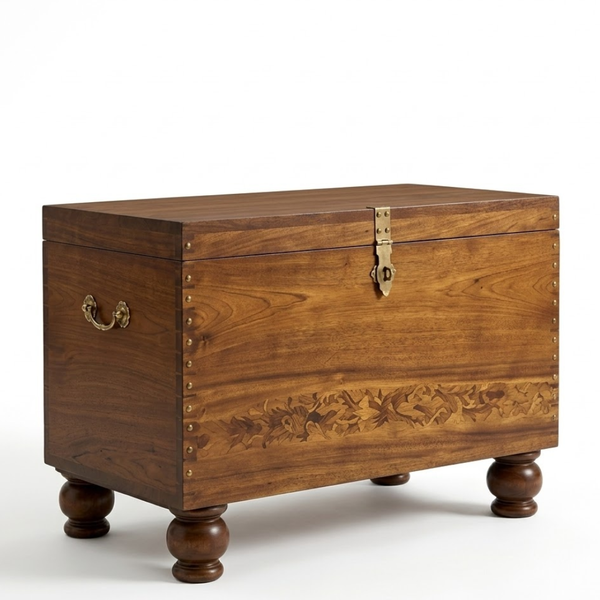 Cetinje Solid Wood Trunk Side Board
