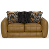Chandler Tufted Loveseat Leather Sofa