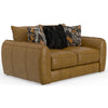 Chandler Tufted Loveseat Leather Sofa