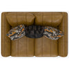 Chandler Tufted Loveseat Leather Sofa