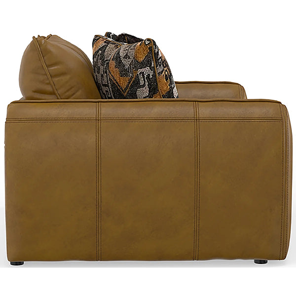 Chandler Tufted Loveseat Leather Sofa
