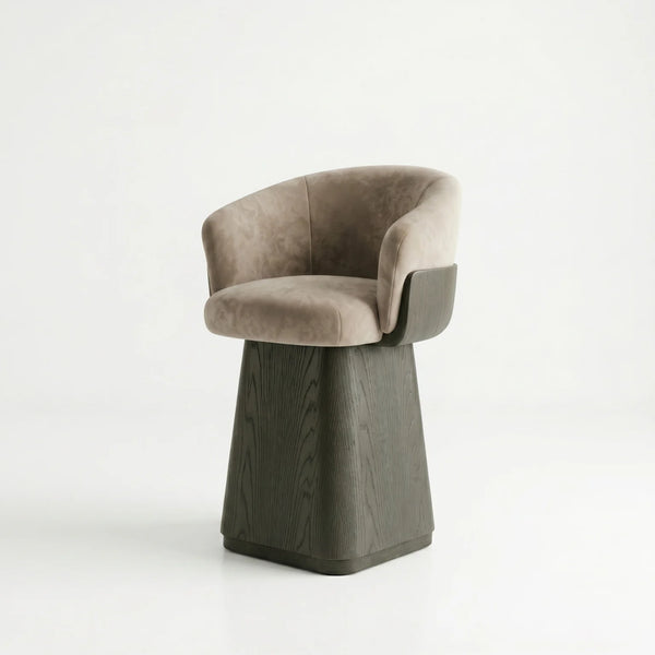 Chaves Modern Wooden Bar Chair (Single Chair)