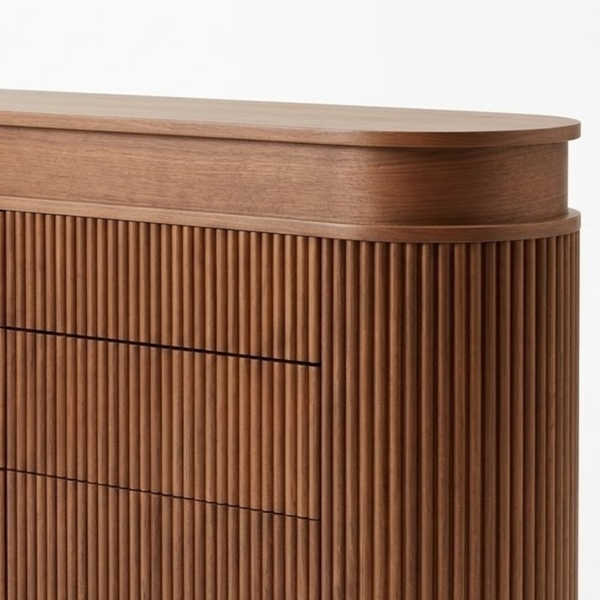 Chaves Solid Wood Fluted Sideboard