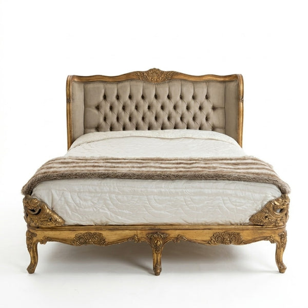 Chiclayo Solid Wood Royal Bed - All Sizes
