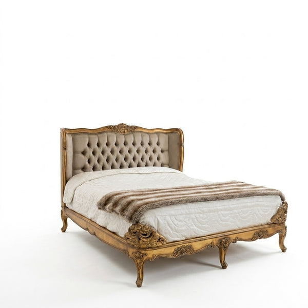 Chiclayo Solid Wood Royal Bed - All Sizes