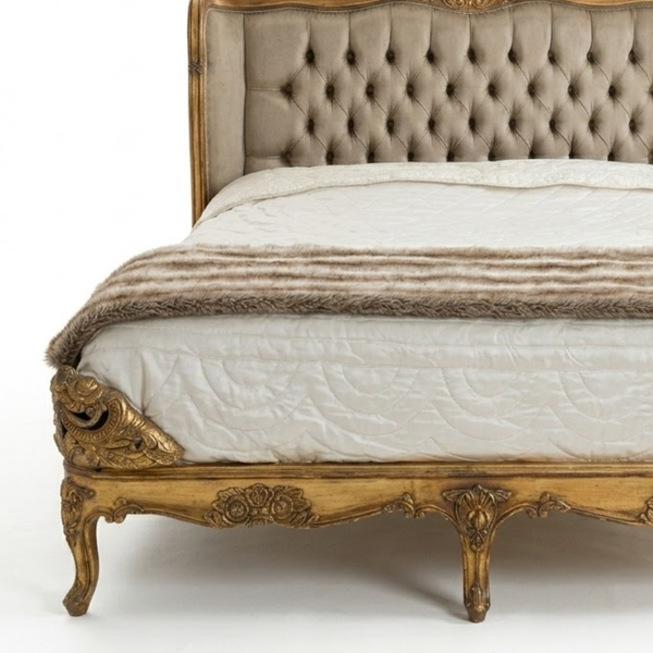 Chiclayo Solid Wood Royal Bed - All Sizes